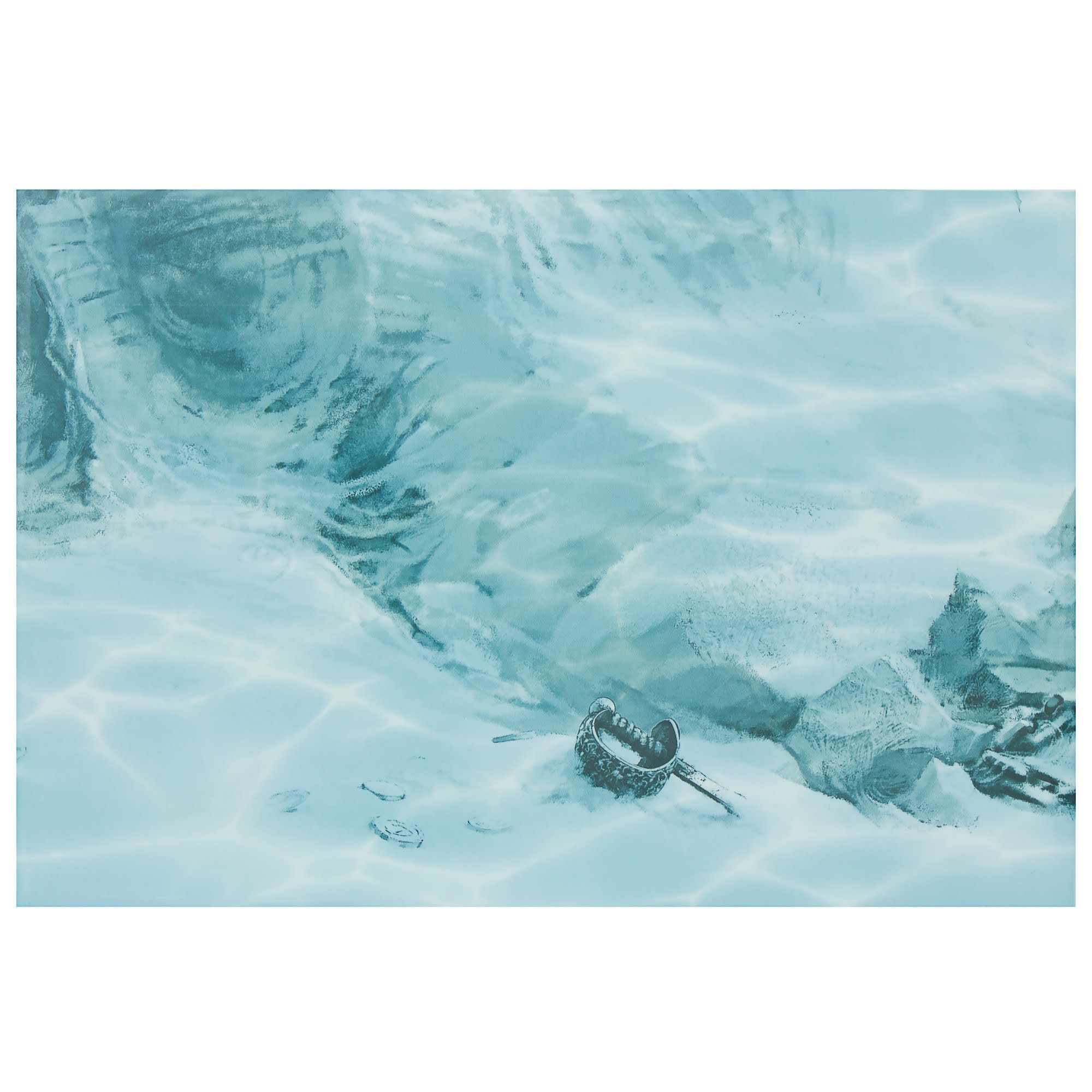 13335213 Панно « Корабль» 74.7х109.2 см цвет голубой Лагуна Santreyd - Вид №1