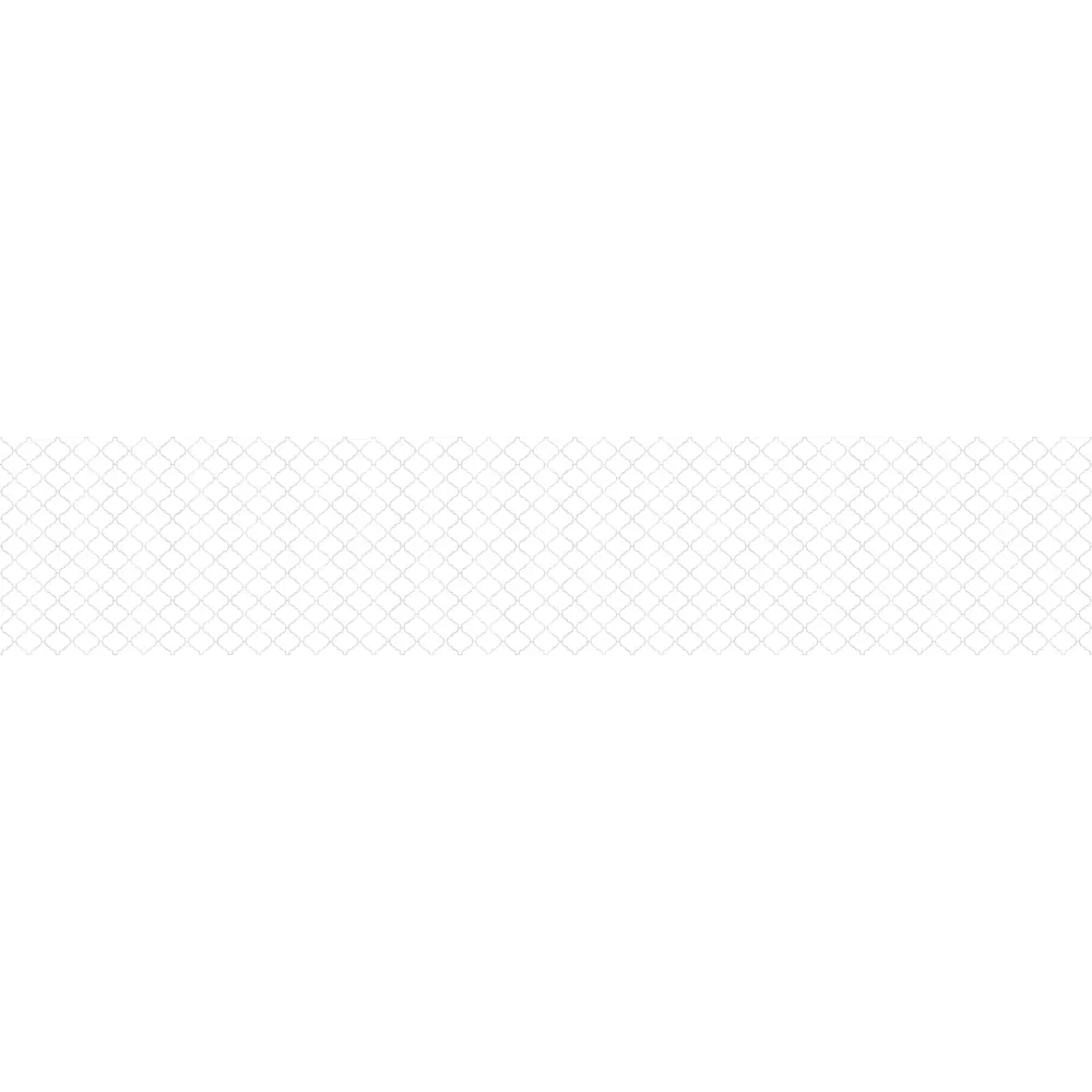 Стеновая панель Arabesque White 300x60 см ALUMOART 84548124 STLM-0051799 - Вид №2