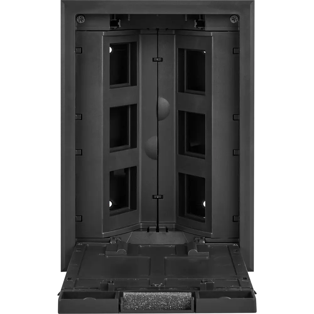 Люк в пол Экопласт 6 постов 45x45 мм под бетон IP40 пластик STLM-2012659 - Вид №1