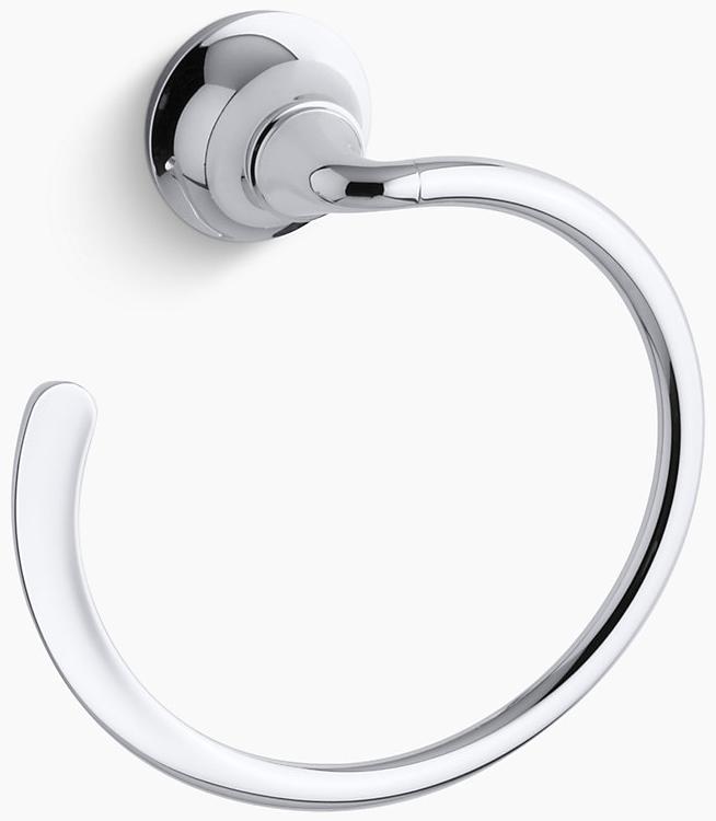 KOHLER Кольцо для полотенца Forté Sculpted K-11377-CP 