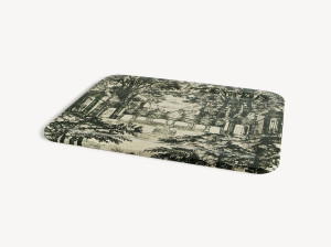 Деревянный прямоугольный поднос