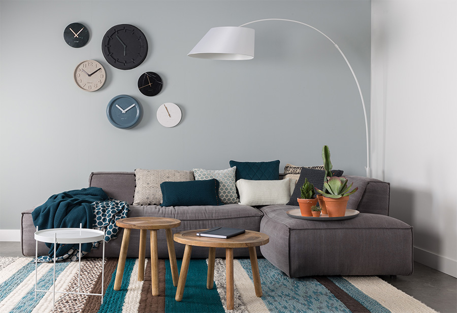 Часы Pulp Time Round черные Zuiver 8500022 - Вид №5