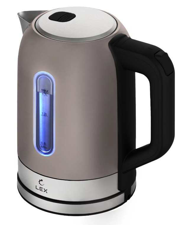 9034358 Электрочайник Lex LX30018-3 коричневый STDN-0049764 - Вид №1