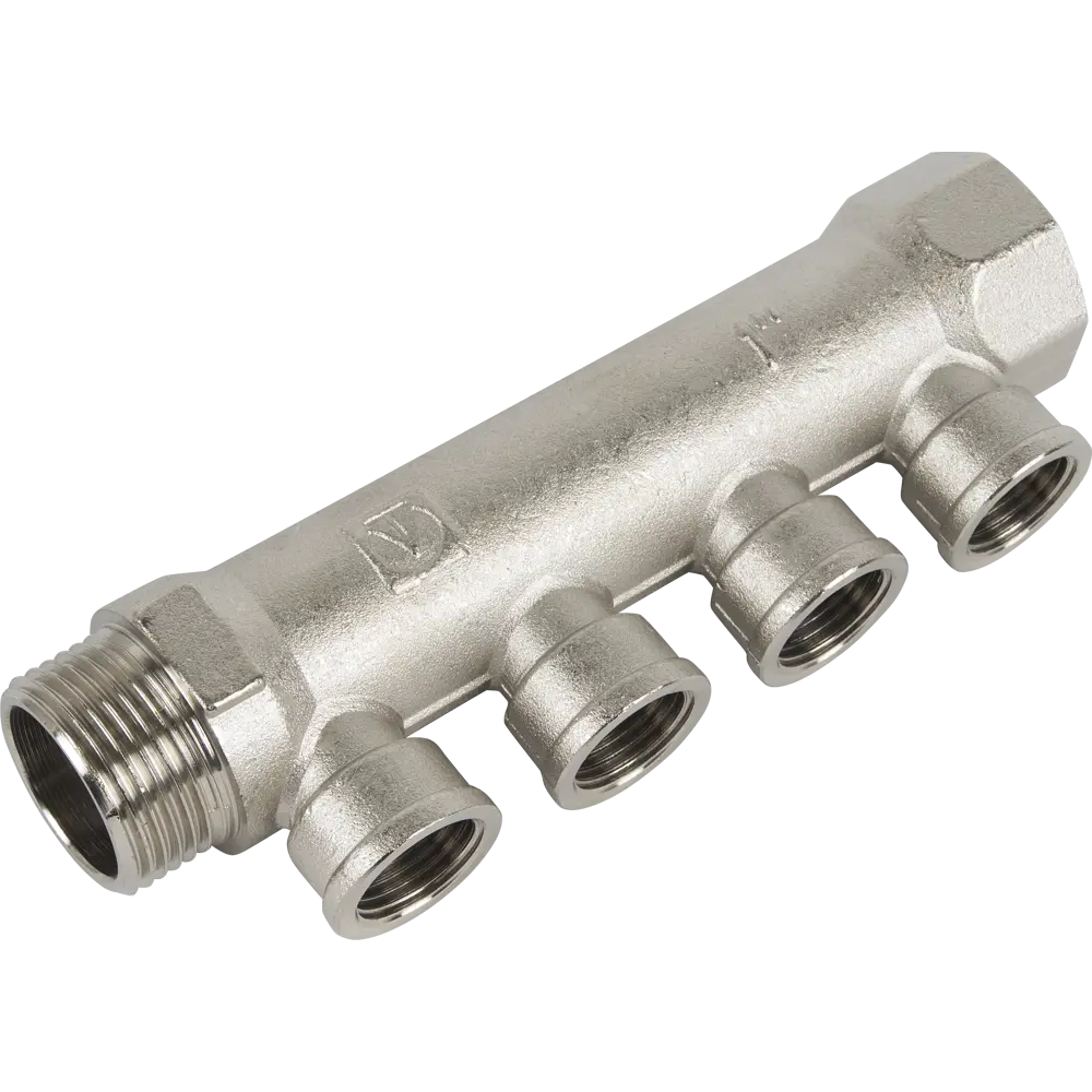 Коллектор с внутренней резьбой Valtec на 4 выхода 1"x1/2" VTc.550.N.0604 10489989 STLM-2128799 