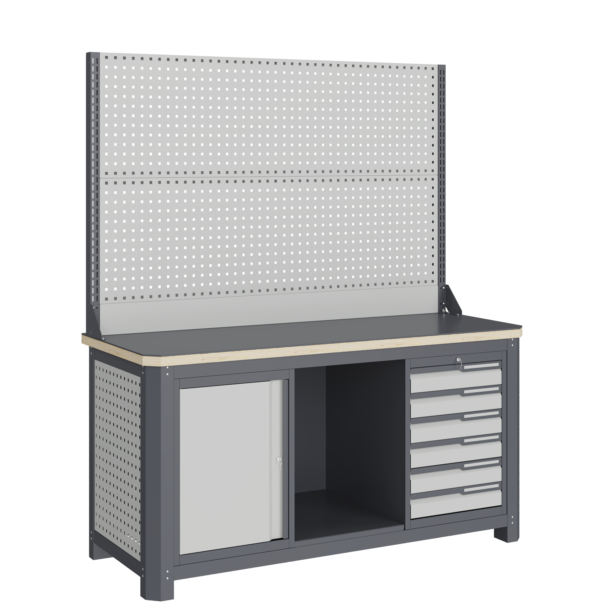 Верстак слесарный MCN 1552.S67.1-2 Верстакофф 111249