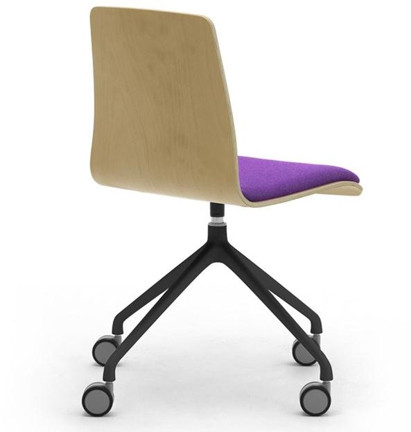 Leyform Поворотный офисный стул из фанеры на колесиках Zerosedici sun-id-1479737 - Вид №3