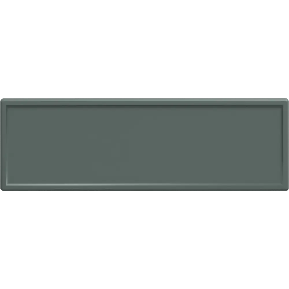 Фасад выдвижного ящика Инта 39.7x12.5 см KONSENSA МДФ цвет зеленый 89417442 STLM-2189586 Инта зелёная - Вид №3