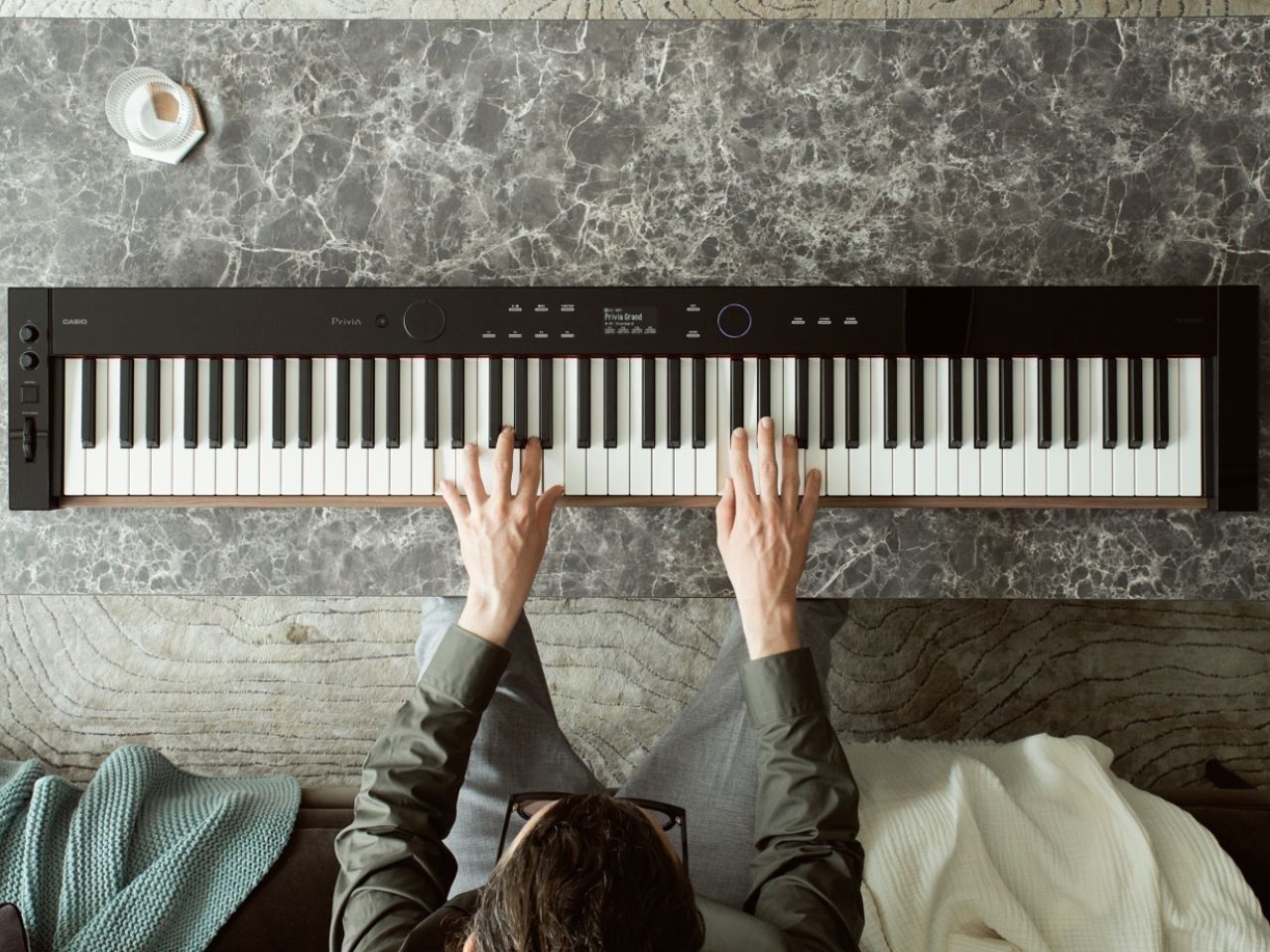 Черное и ореховое цифровое пианино CASIO MUSIC Privia ARCH-00071134 - Вид №2