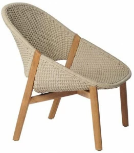 TRIBÙ Кресло из ткани tricord® и тика Elio 02512