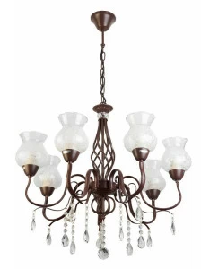 Подвесная люстра Toplight Kelli TL5680D-07PG TOPLIGHT ДИЗАЙНЕРСКИЕ, KELLI 186070 Белый