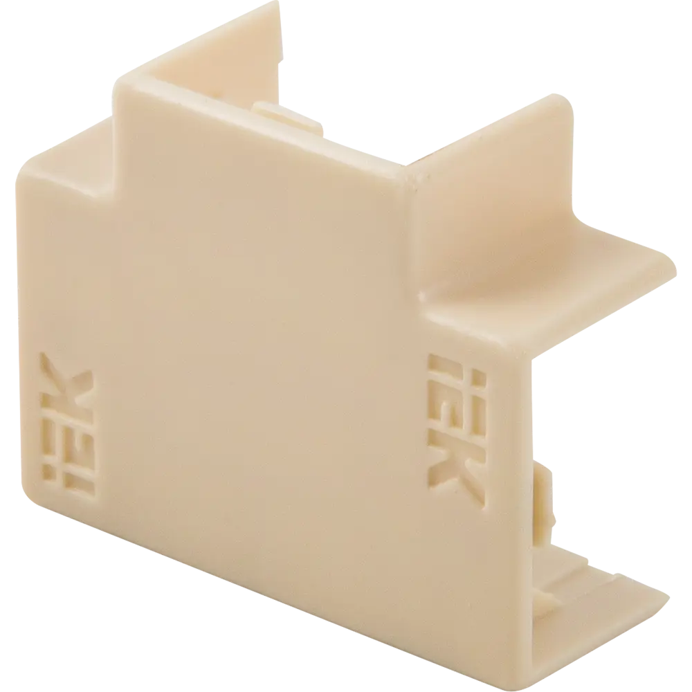 Тройник для кабель-канала IEK 15x10 мм цвет сосна 4 шт. 82411215 STLM-2022011 