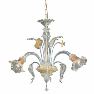 Подвесная люстра Ideal Lux Rialto SP3 IDEAL LUX ДИЗАЙНЕРСКИЕ, RIALTO 057421 Желтый