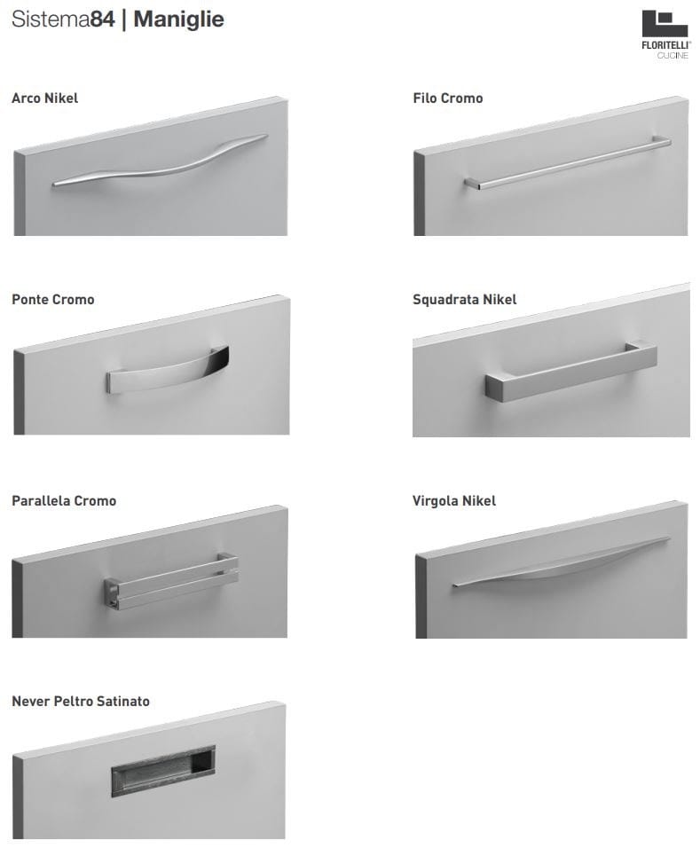 Встроенная кухня Dekton® с островом Floritelli Cucine ARCH-00067210 - Вид №33