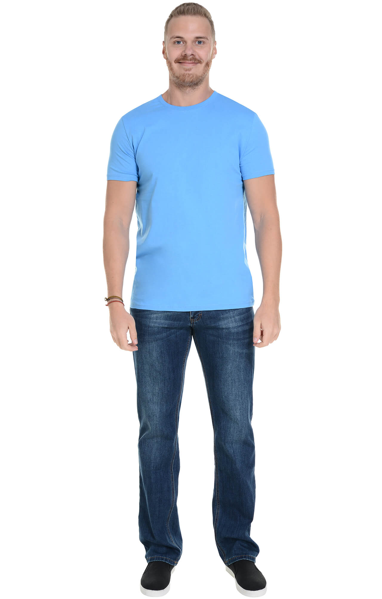 4958296 Футболка, цвет морозное небо  Одежда для официантов  размер 2XL (52-54) Спецодежда  - Вид №8