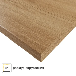 Столешница KONSENSA Верея 80x240x3.8 см ДСП цвет коричневый 89452051 STLM-2101364