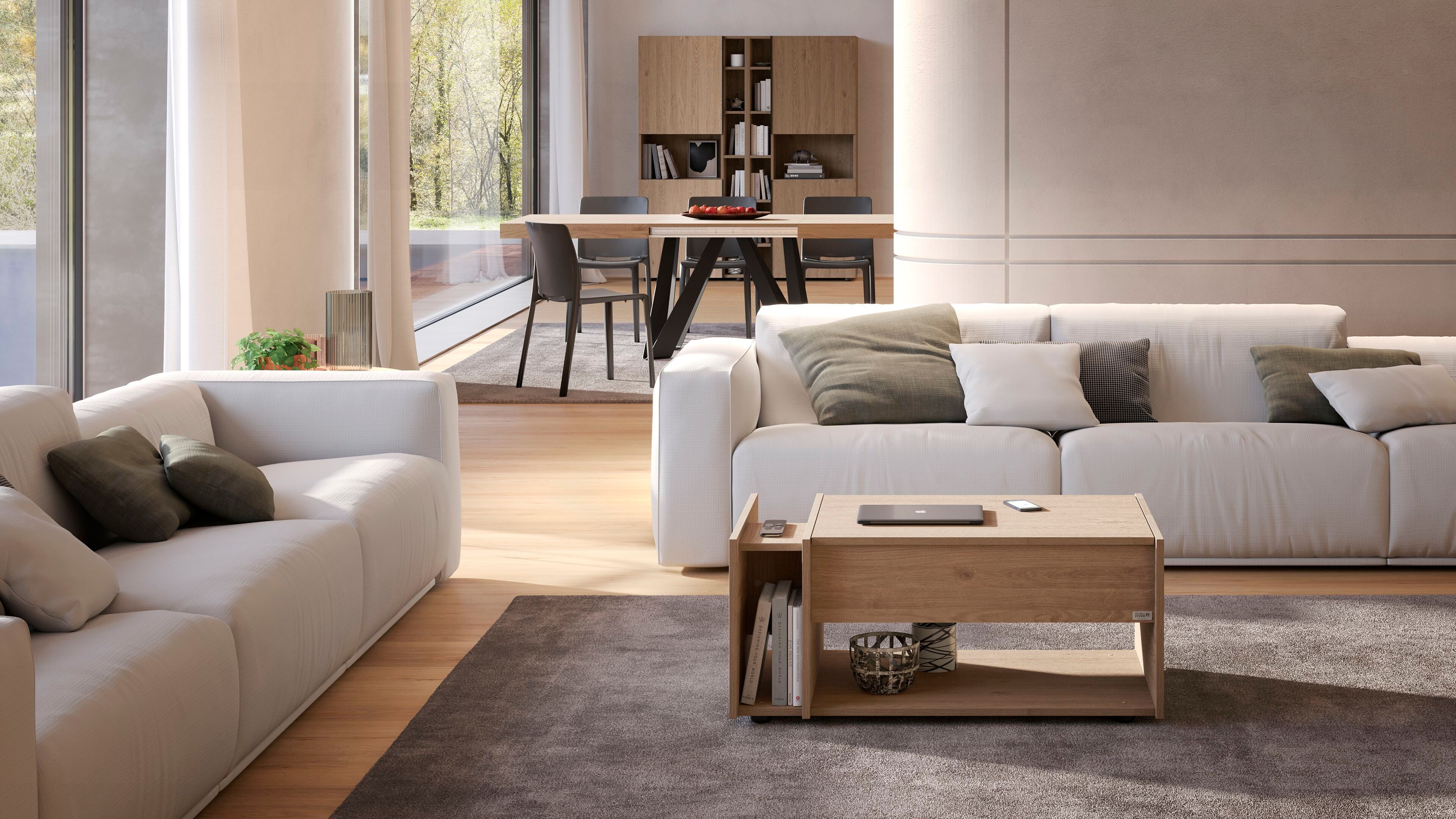 Журнальный столик в гостиной с отделением для хранения Mobili Fiver ROMINA ARCH-00094583 - Вид №23