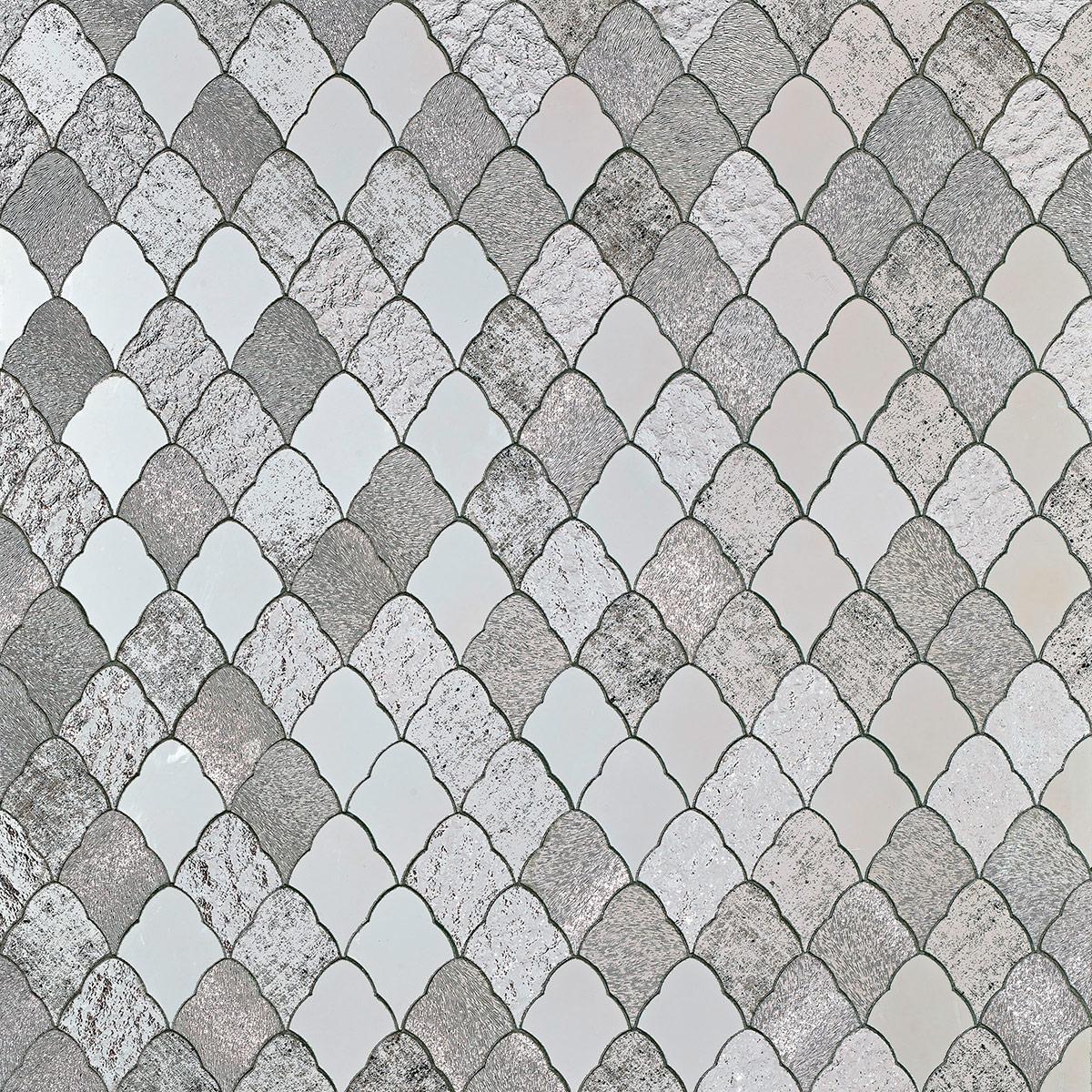 SICIS Bucolico Black Tela Grey Vetrite Tile sun-id-1991306 - Вид №33