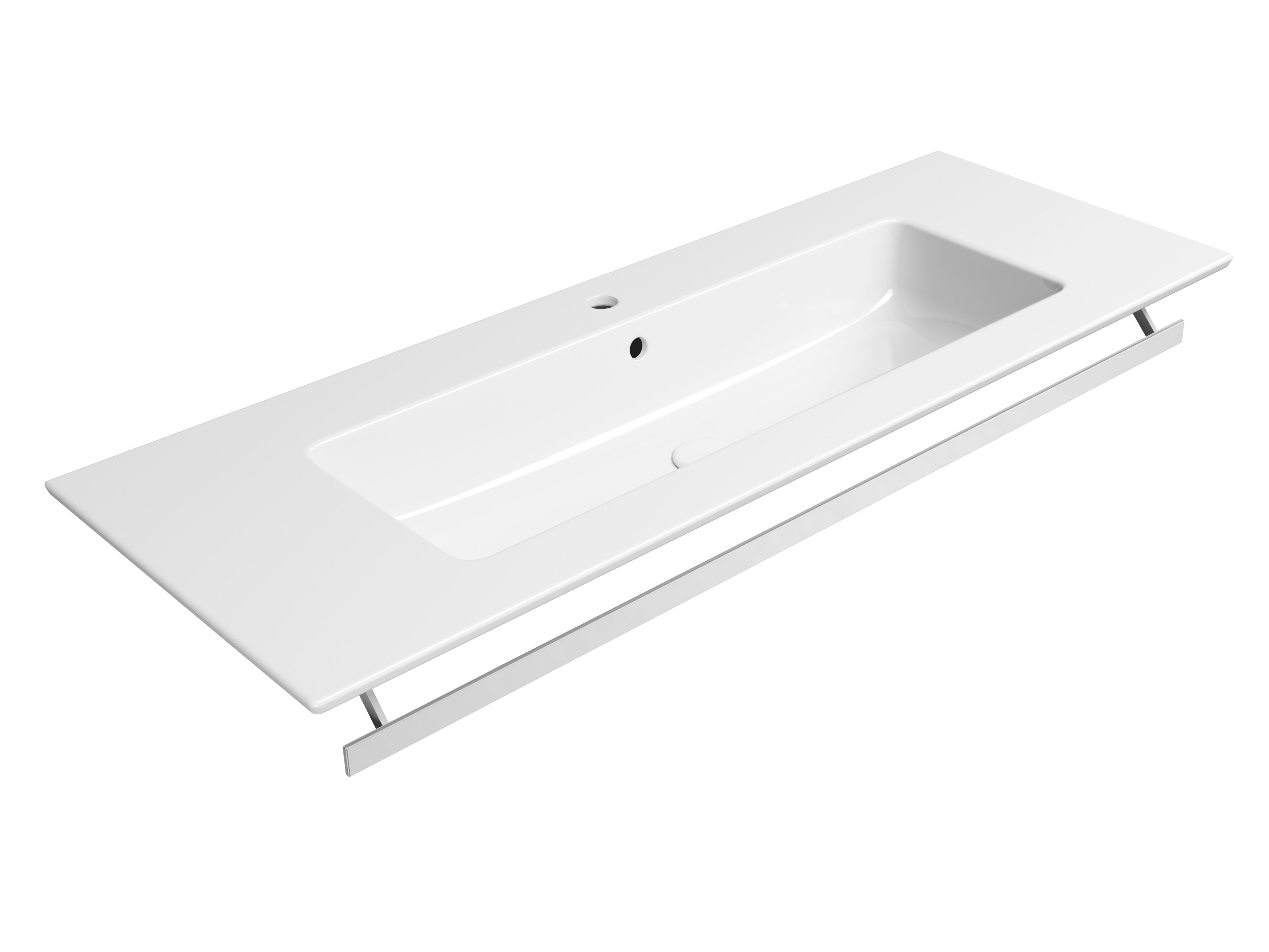 Прямоугольная раковина с держателем для полотенец GSI ceramica чистый ARCH-00128774 - Вид №5