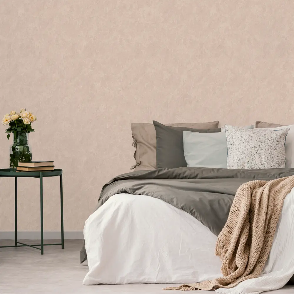 Обои флизелиновые Euro Decor Tulipe бежевые 1.06 м ED7120-01 88477342 STLM-2008024 - Вид №2