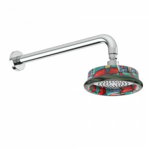 Graffio Круглая душевая лейка Ø 160 мм с потолочным кронштейном 350 мм. CI801