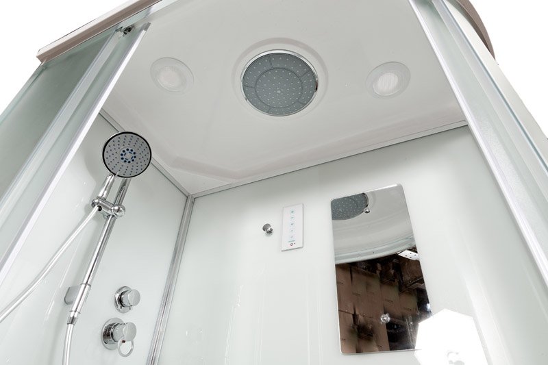 L 908 с гидромассажем Душевая кабина DETO Серия L D272S LED L - Вид №15