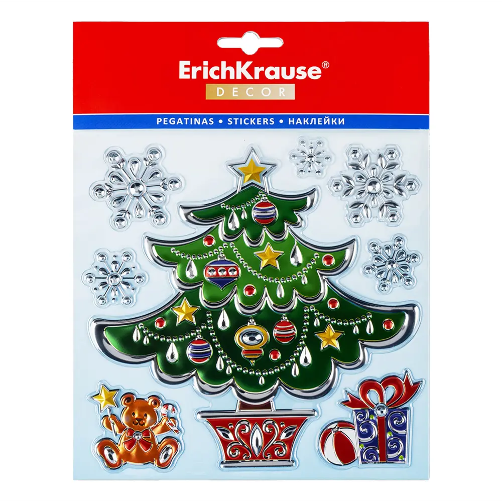Декоративная наклейка Нарядная елка 18х23см 85868434 STLM-2118783 Santreyd 