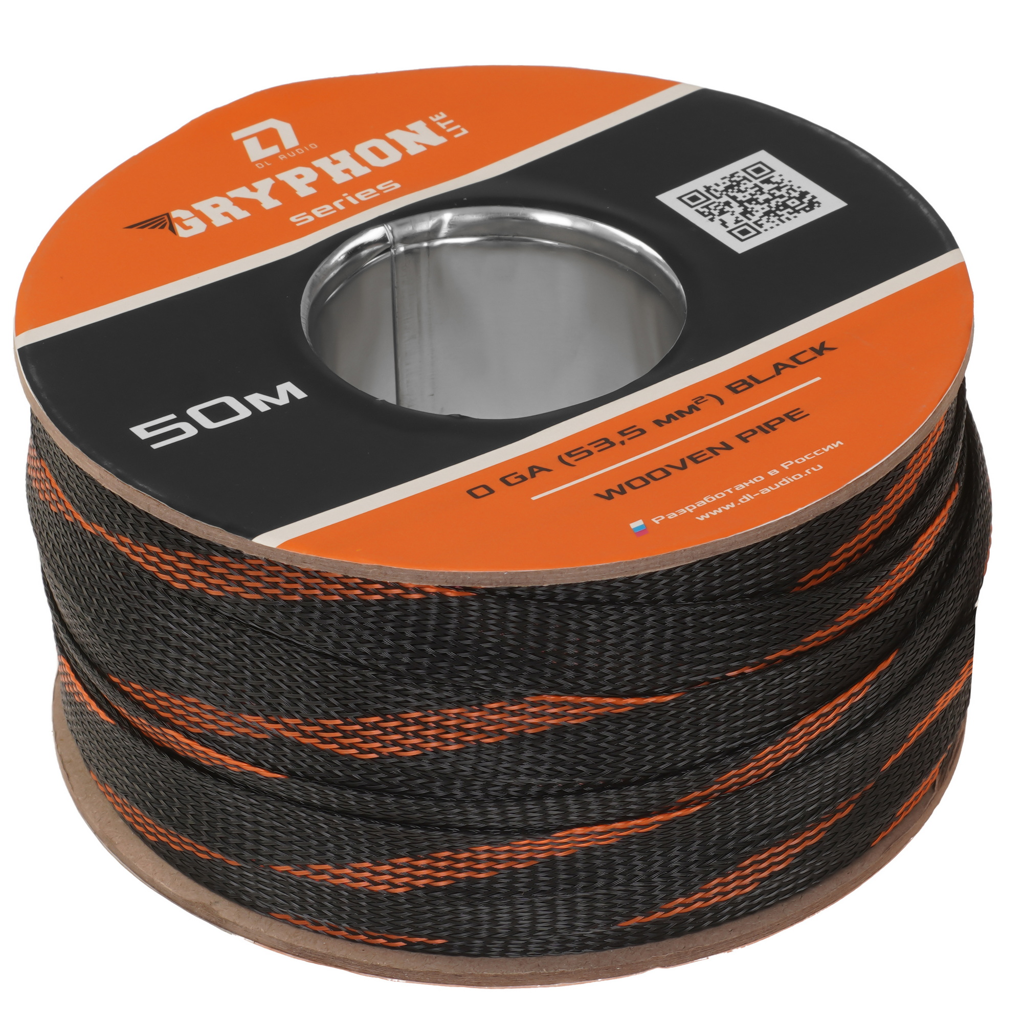 9285810 Оплетка для провода DL Audio Gryphon Lite WP 0 Ga Black STDN-0083088