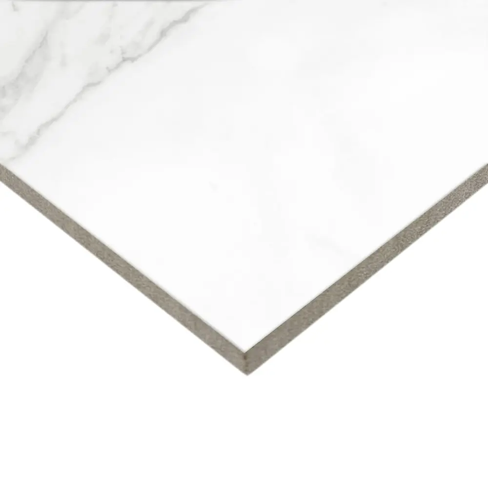 Глазурованный керамогранит Alma Ceramica Ava Calacatta 04 20x90 см 1.62 м² матовый цвет белый 89456752 STLM-2076366 - Вид №2