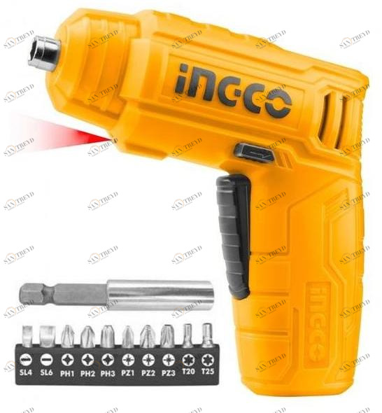 INGCO ITALIA Аккумуляторная отвертка sun-id-1478803