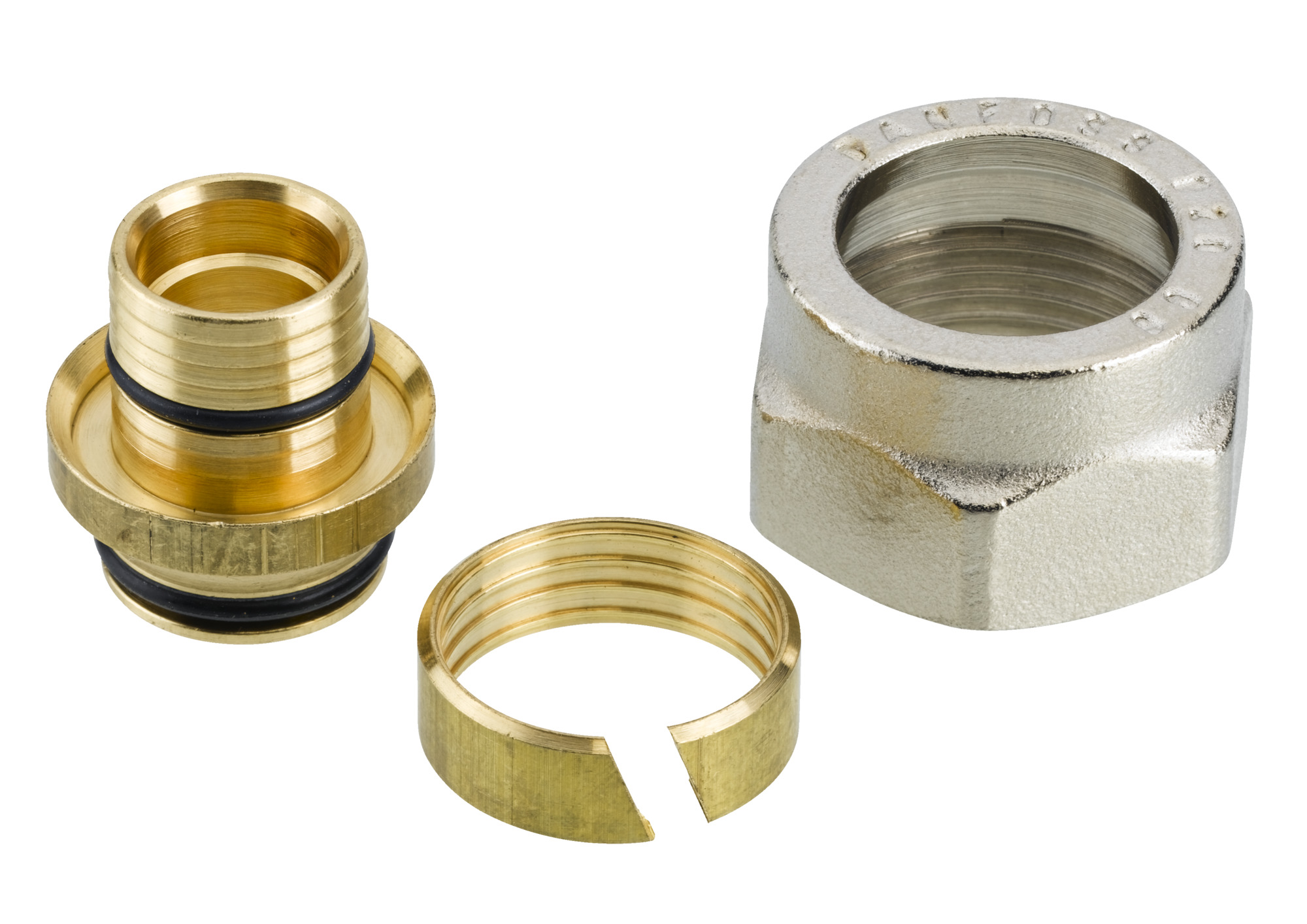 Danfoss Фитинги для полимерных труб (PEX) Уплотн. фитинги PEX 14x2 G3/4'' вн 013G4154  - Вид №16