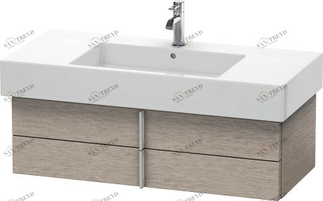 VE621401111 Vero Тумбочка подвесная Кашемировый дуб Duravit