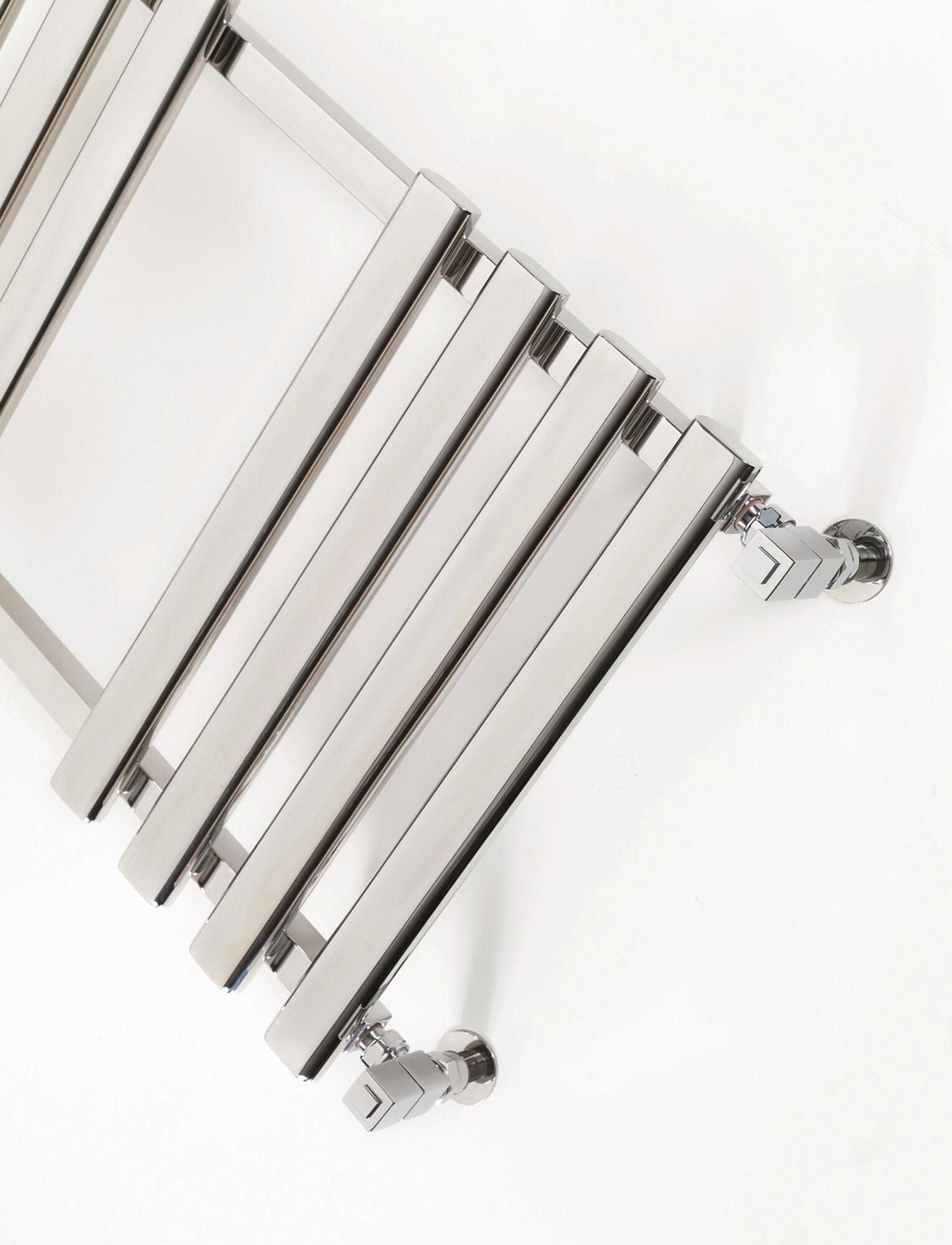 Полотенцесушитель Hammam MARS Stainless steel  комбинированный; электрический или водяной Сталь  - Вид №56