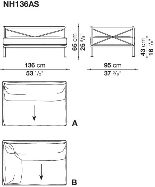 Садовый диван B&B Italia Outdoor Nooch ARCH-00068849 - Вид №20
