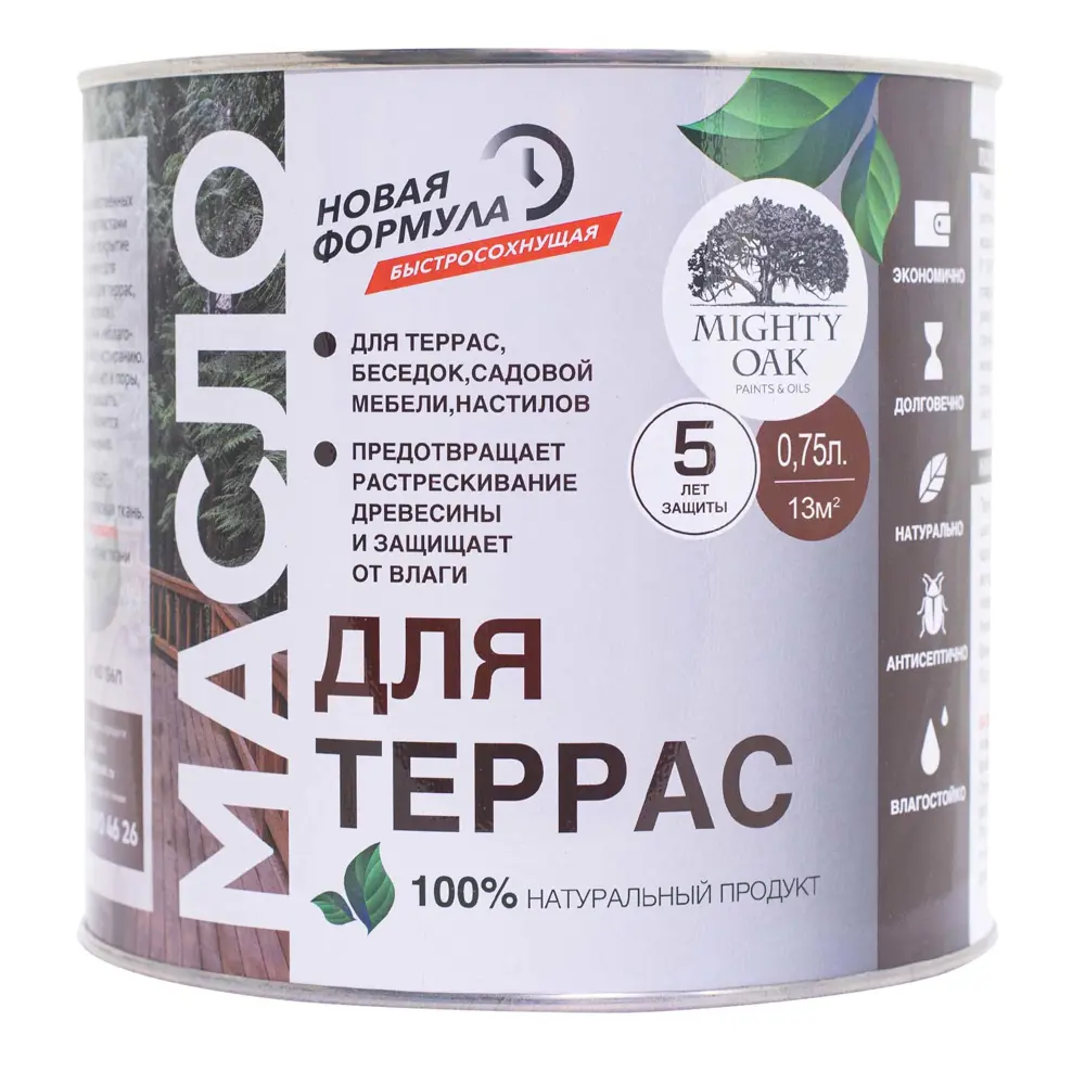 Масло для террас Mighty Oak 0.75 л STLM-2116991