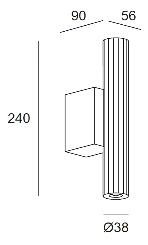 Металлический настенный светильник LedsC4 Prolix ARCH-00094767 - Вид №8