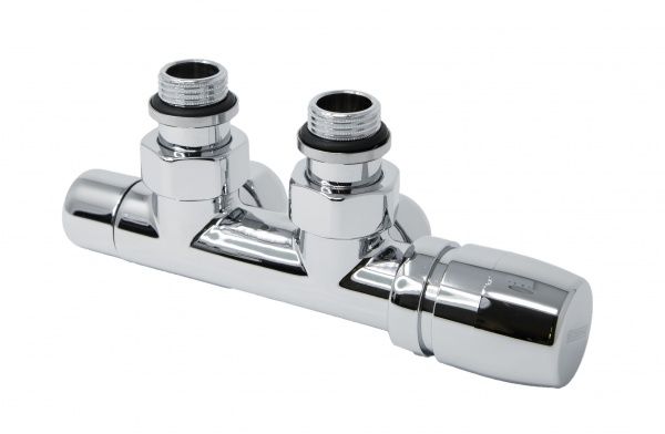 5991990301149 Cordivari, клапан "Kristal" для моделей Babyla/Kelly без терм. головки для м/п труб, цвет хром