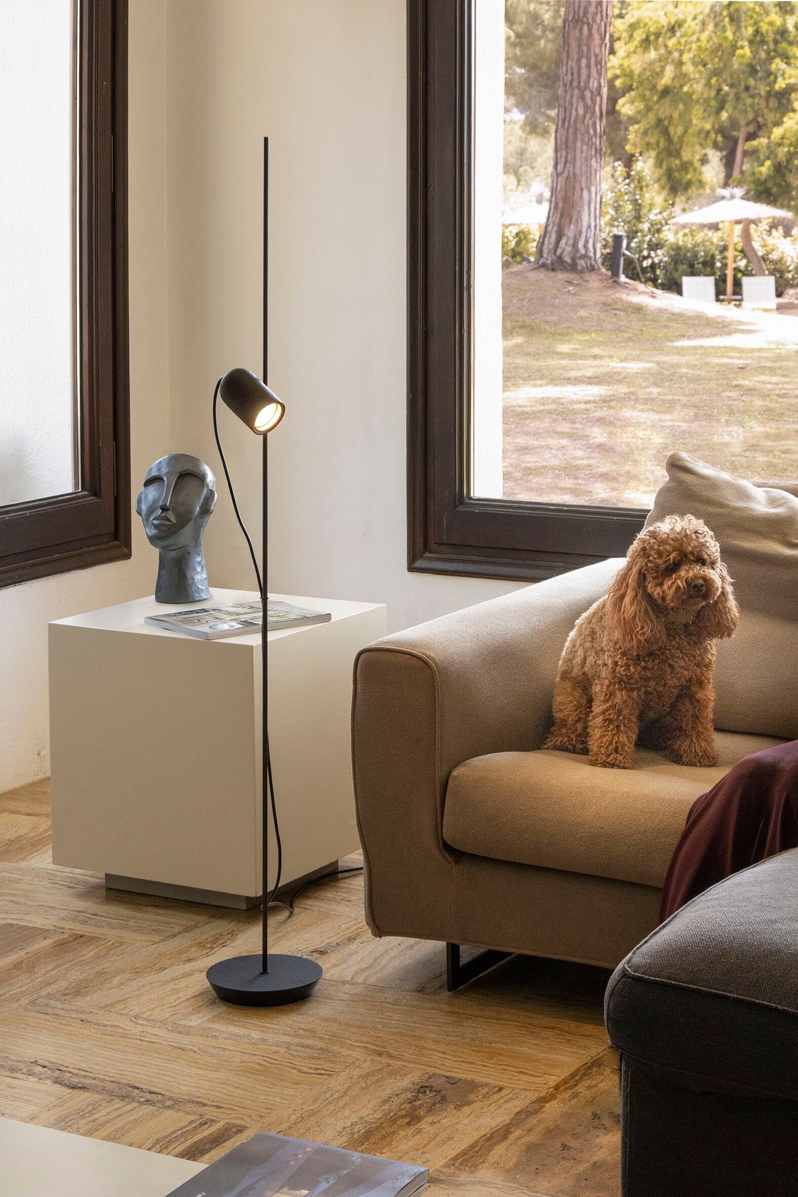 Ясень регулируемый светодиодный торшер NOMON Onfa ARCH-00046987 - Вид №4