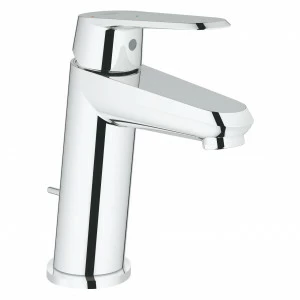 Смеситель для раковины GROHE Eurodisc Cosmopolitan с донным клапаном и средним изливом, хром (2338920E)