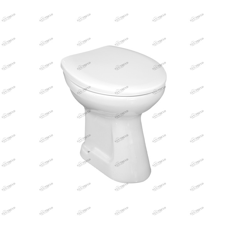 H821227 Приставной унитаз напольный Белый Jika  Чехия 