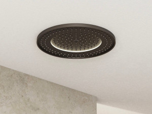 Светодиодная круглая встраиваемая душевая головка