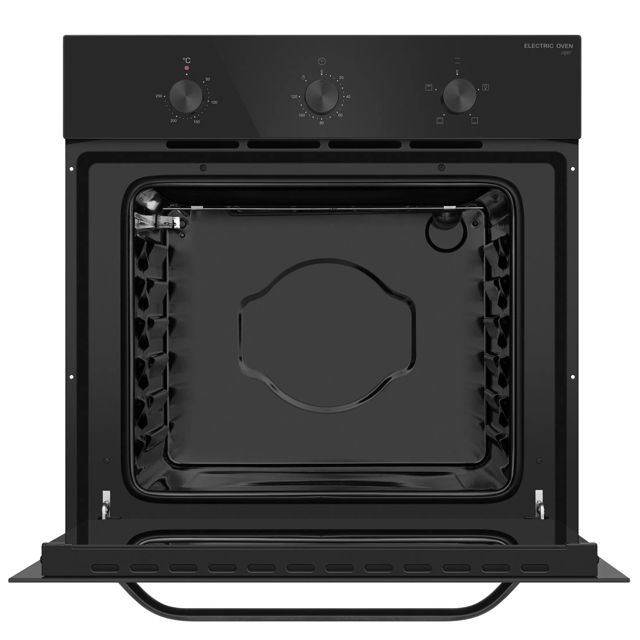 9168825 Электрический духовой шкаф Meferi MEO604BK LIGHT черный STDN-0043948 - Вид №1