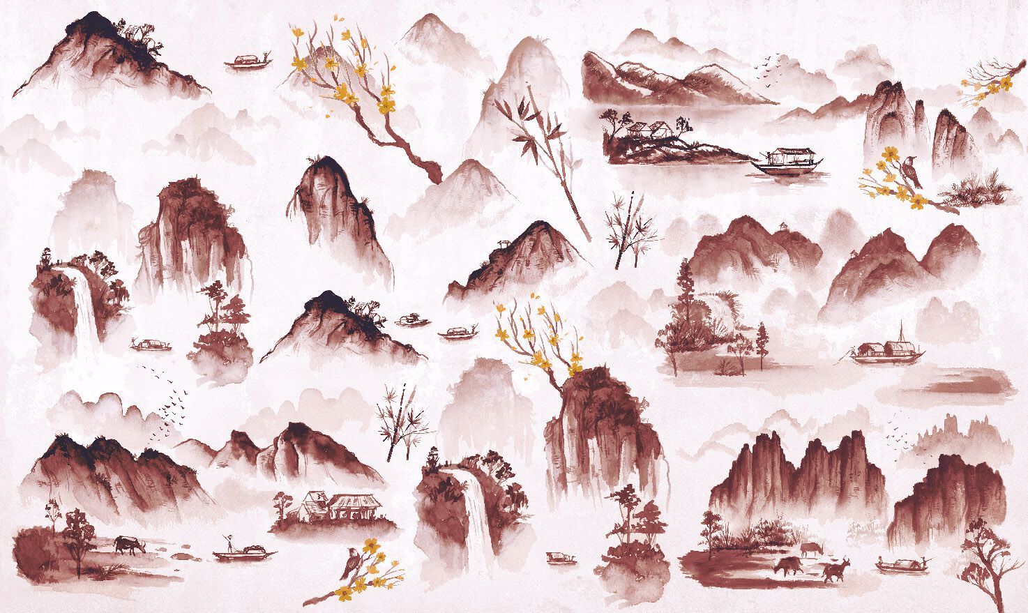 Обои с пейзажами Jannelli&Volpi KUNISAKI ARCH-00118276 - Вид №4