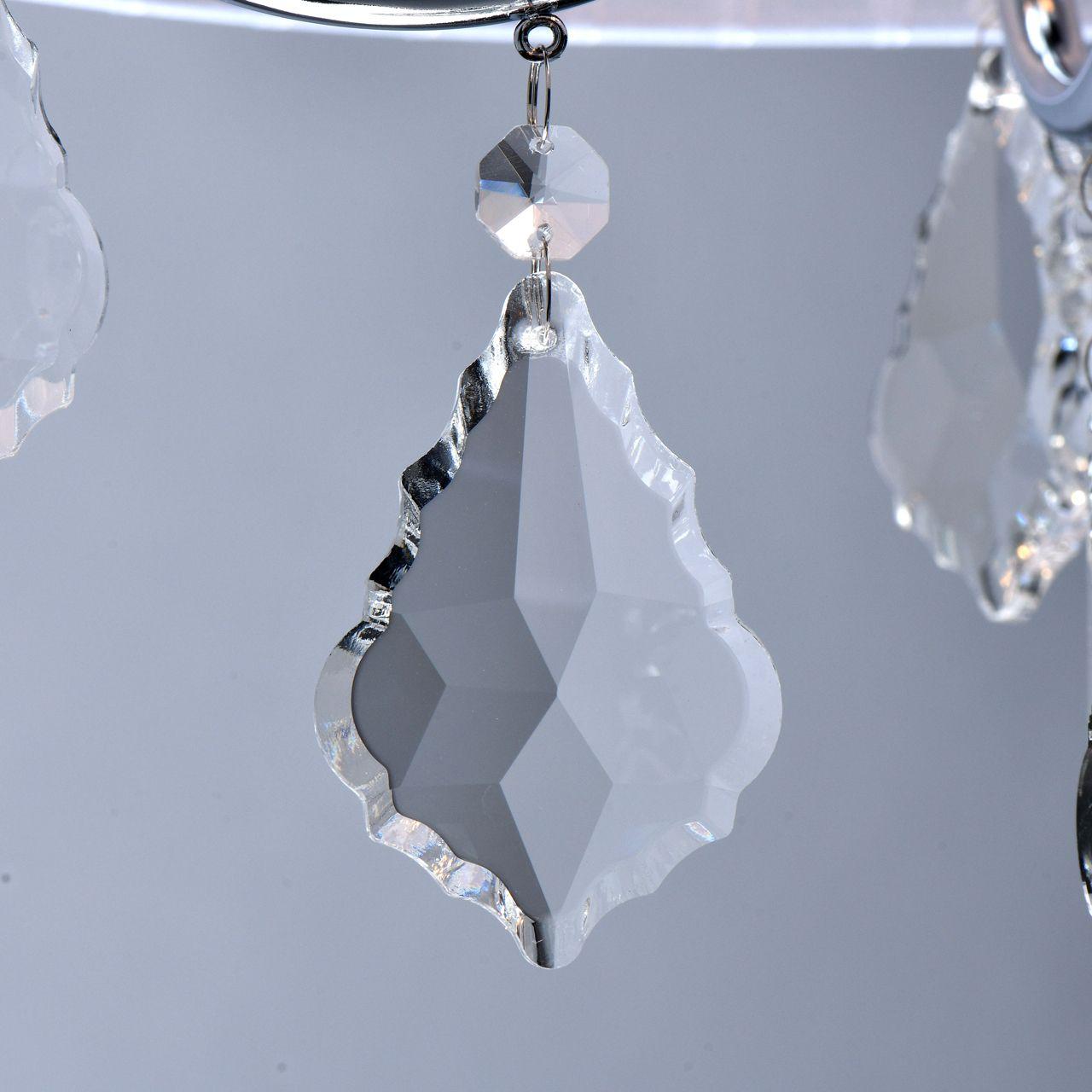 Подвесная люстра MW-Light Жаклин 465016104 MW-LIGHT ЖАКЛИН 328796 Белый;хром - Вид №2