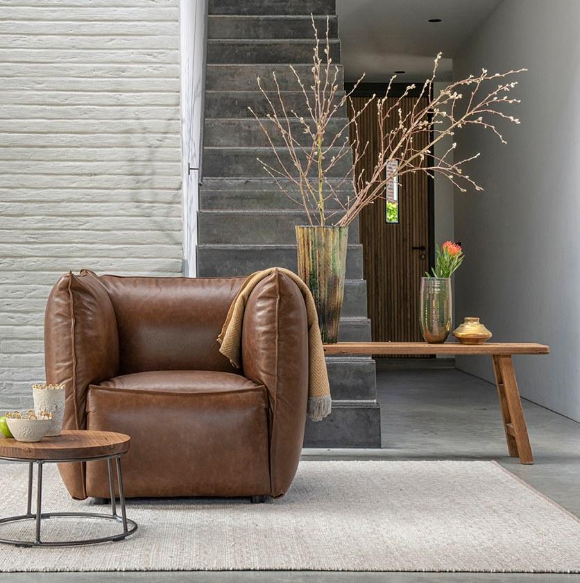 Jess Кожаное кресло с подлокотниками Vasa sun-id-1504475 - Вид №2