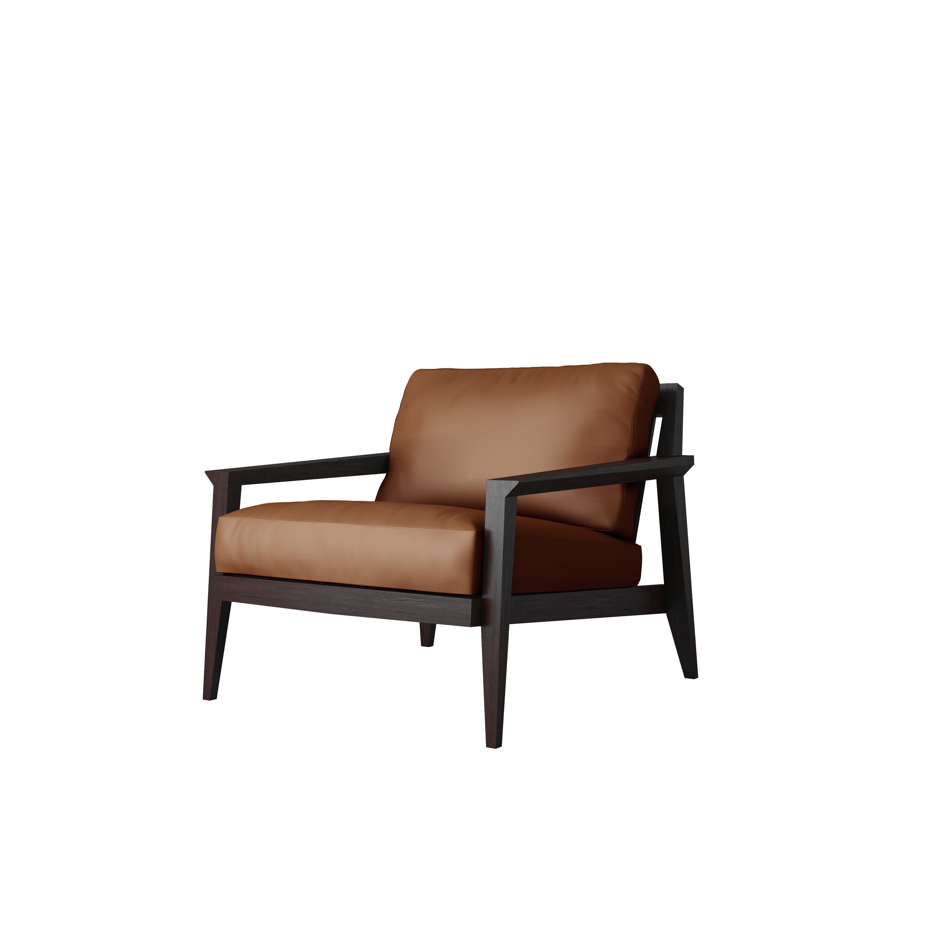 Кожаное кресло с подлокотниками Case Stanley ARCH-00063373 - Вид №52