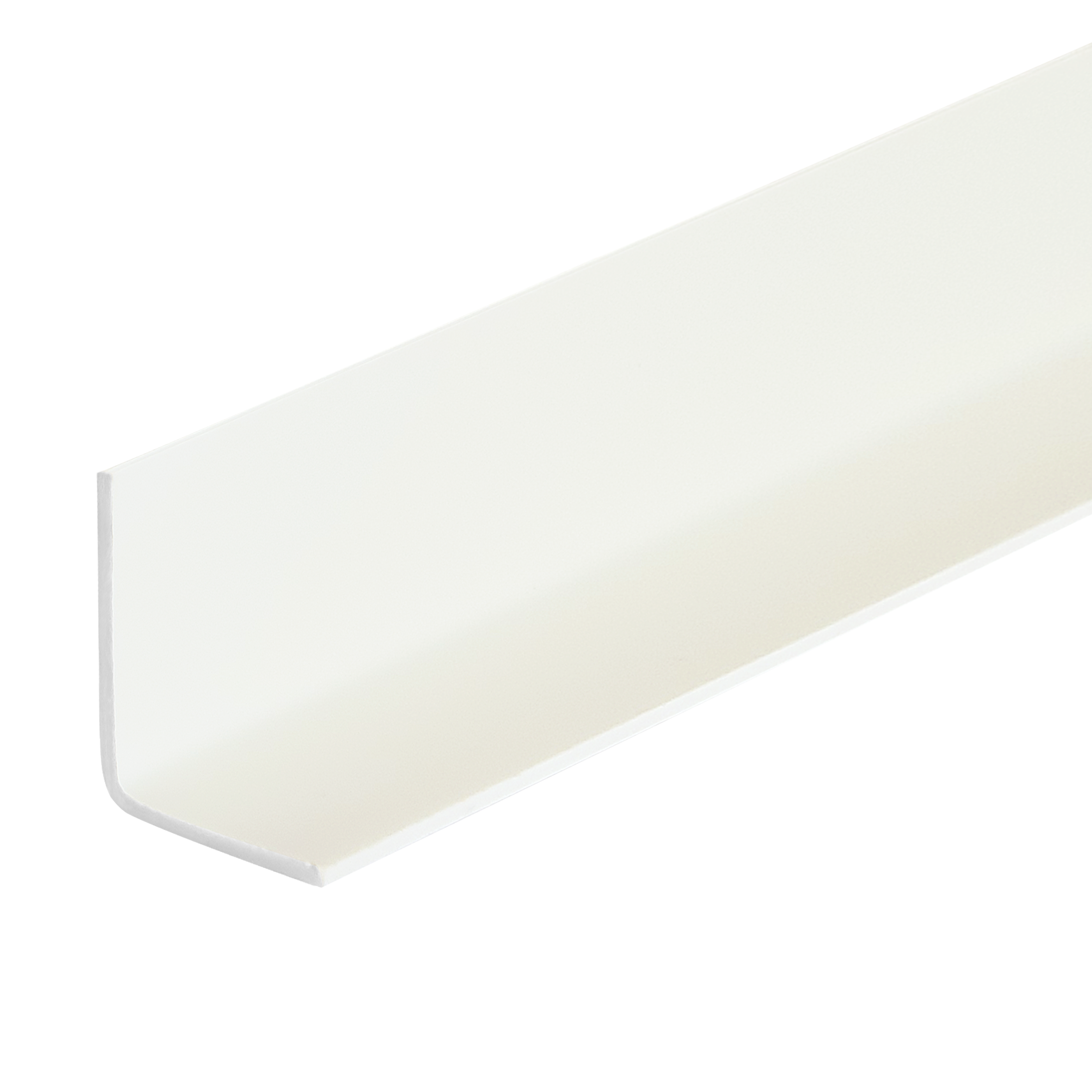 82638728 Уголок ПВХ наружный 25x25x2700 мм керамика белый STLM-0032576 Santreyd  - Вид №1