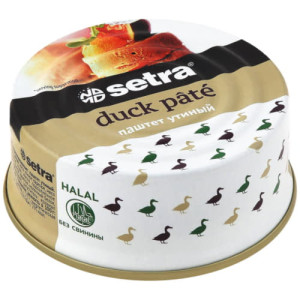 Паштет утиный Setra 100 г