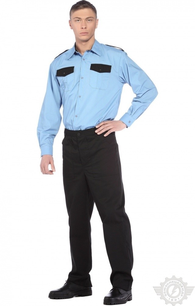 65896 Сорочка "Страйк"  Одежда для охранных структур  размер 44-46/170-176 Спецодежда  - Вид №3