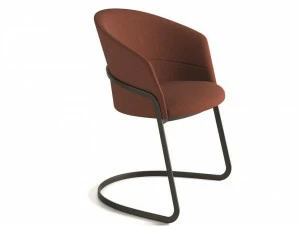 Viccarbe Мягкий консольный стул Copa Cocl