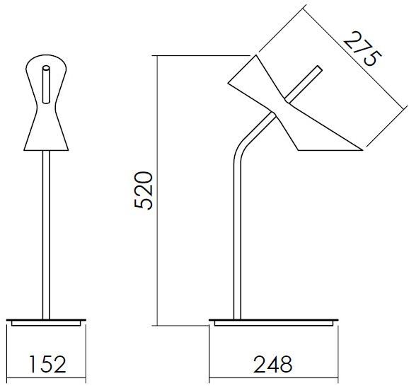 NEXO LUCE Светодиодная настольная лампа Oxen table lamp 7008d1 - Вид №4